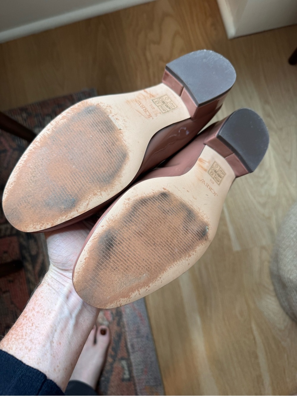 JCREW Teagan Ballet Pumps in Patent Leather - Picture 8 of 9